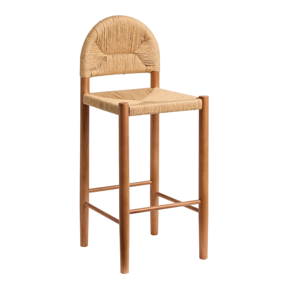 CLASSIC RATTAN STOOL - NATURAL