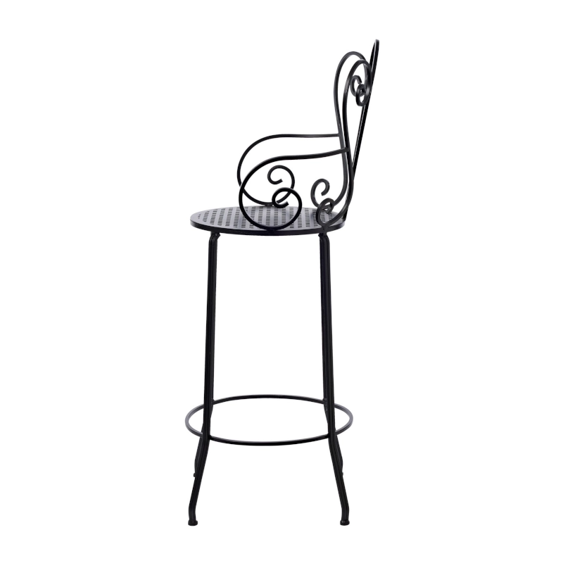 CURL IRON STOOL - BLACK - Image 8