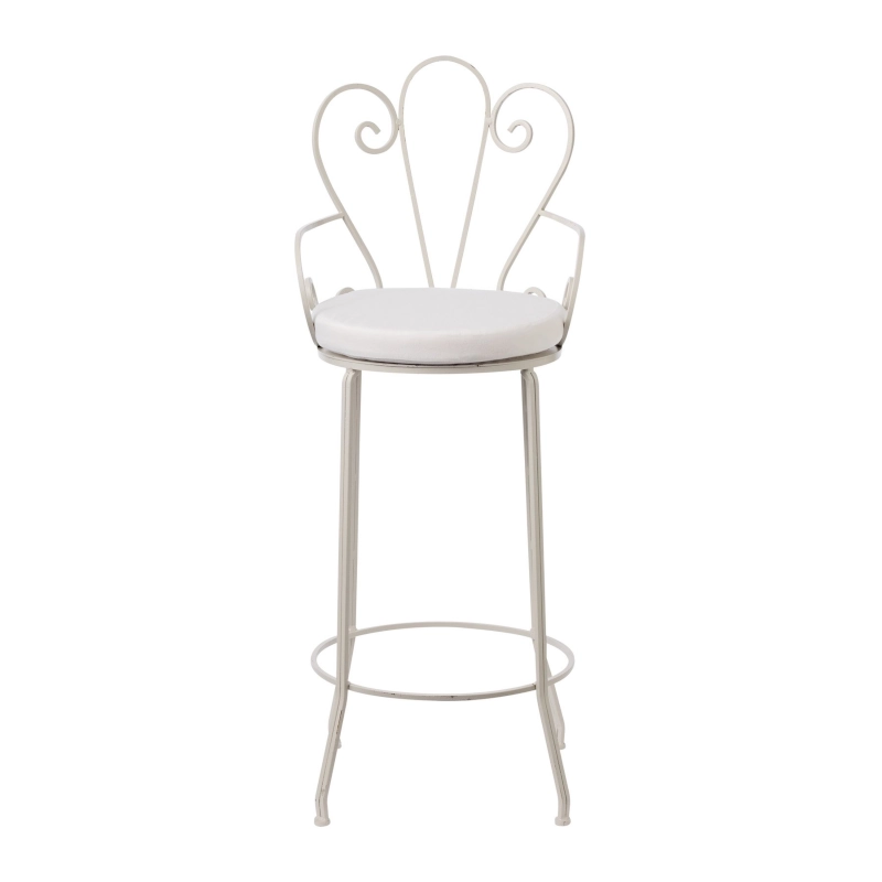 CURL IRON STOOL - WHITE - Image 5