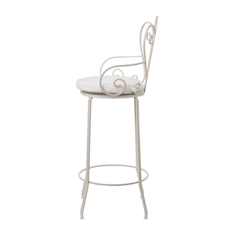 CURL IRON STOOL - WHITE - Image 9