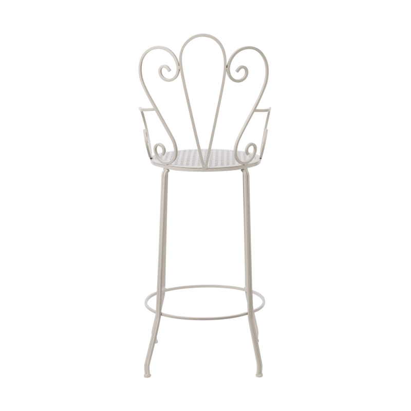CURL IRON STOOL - WHITE - Image 6