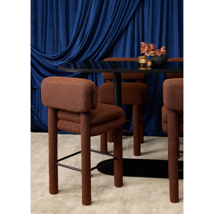 FEATHER HAVEN STOOL - RED - Image 10