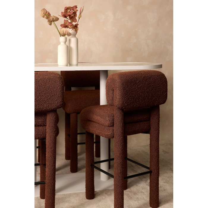 FEATHER HAVEN STOOL - RED - Image 16