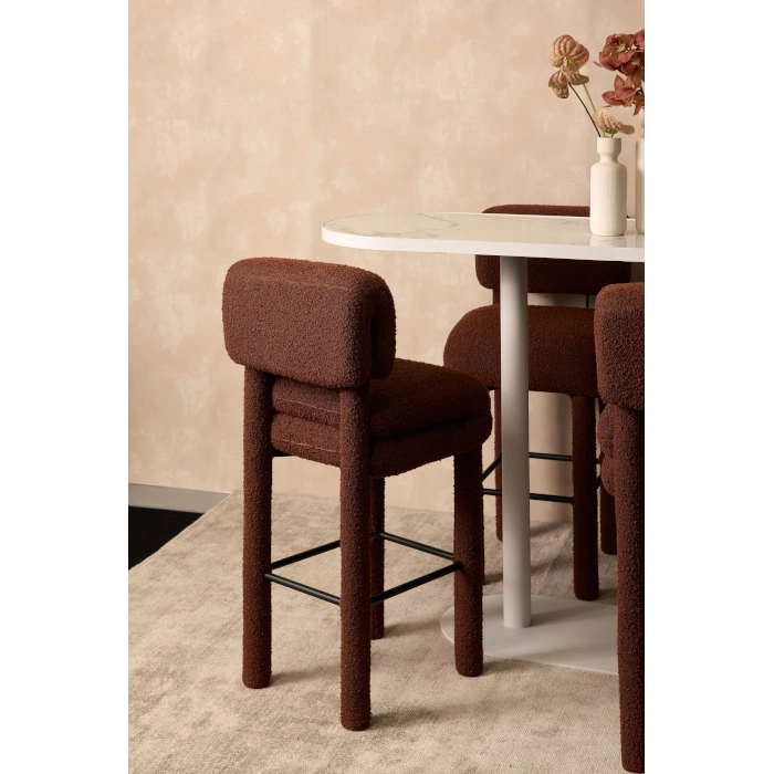 FEATHER HAVEN STOOL - RED - Image 15