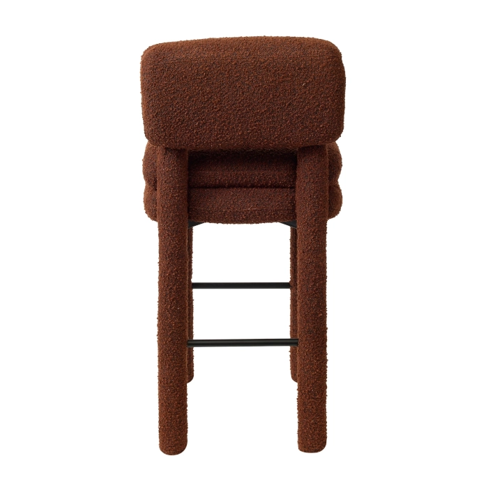 FEATHER HAVEN STOOL - RED - Image 3