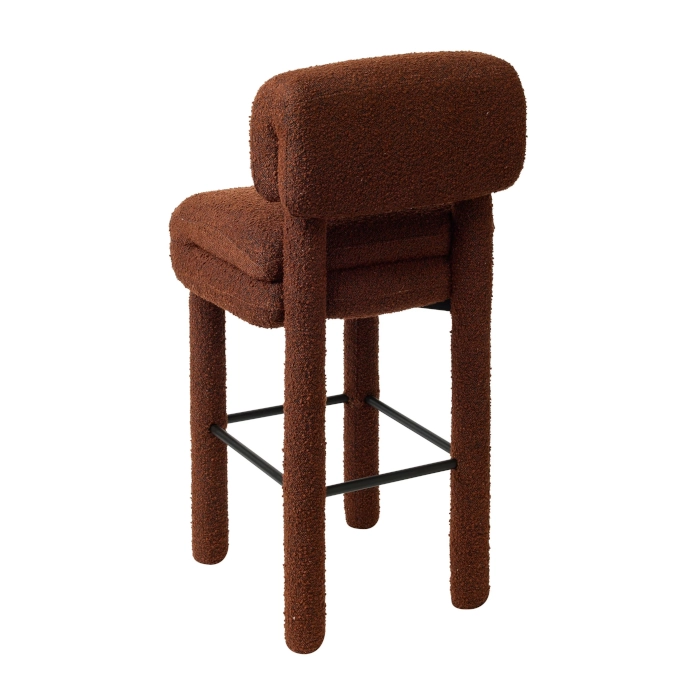 FEATHER HAVEN STOOL - RED - Image 5