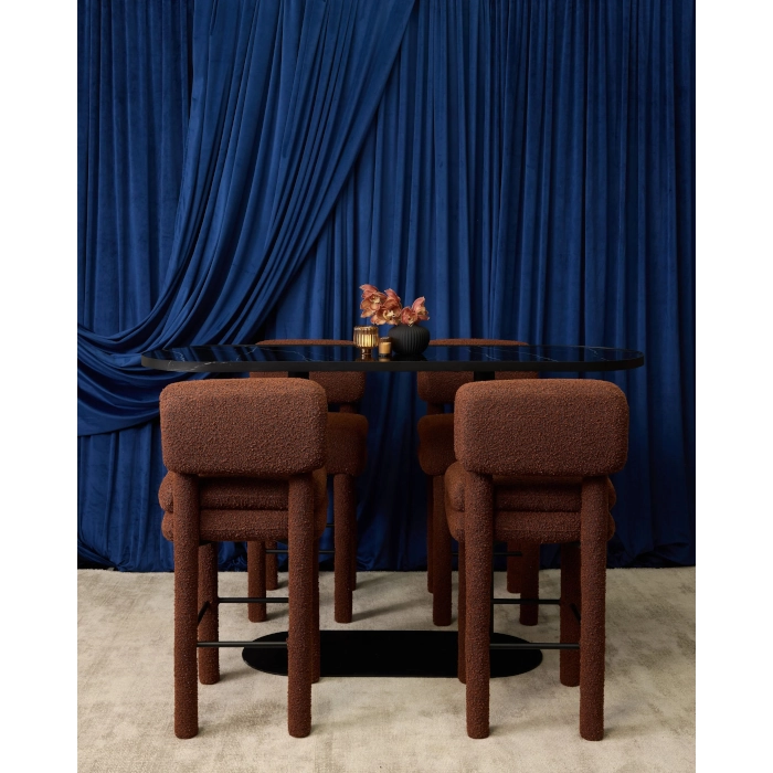 FEATHER HAVEN STOOL - RED - Image 9