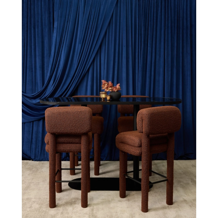 FEATHER HAVEN STOOL - RED - Image 8