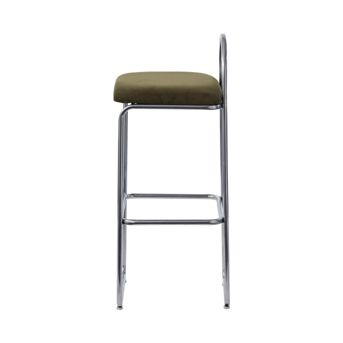 HALO CHROME STOOL - OLIVE - Image 2