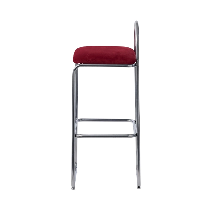 HALO CHROME STOOL - RED - Image 2