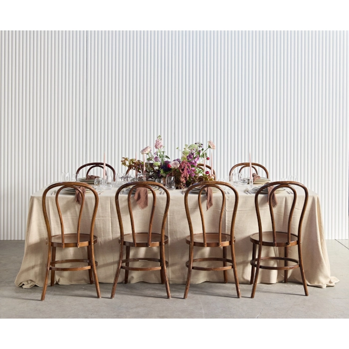 BENTWOOD DINING CHAIR - BROWN - Image 3