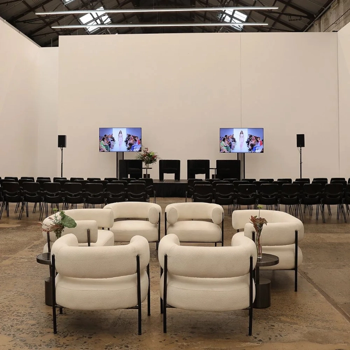 COCOON LOUNGE BLANC ARMCHAIR - WHITE - Image 5