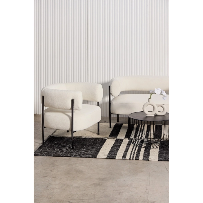 COCOON LOUNGE BLANC ARMCHAIR - WHITE - Image 7