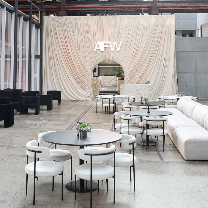 BLANC DINING CHAIR - BLACK FRAME - Image 4