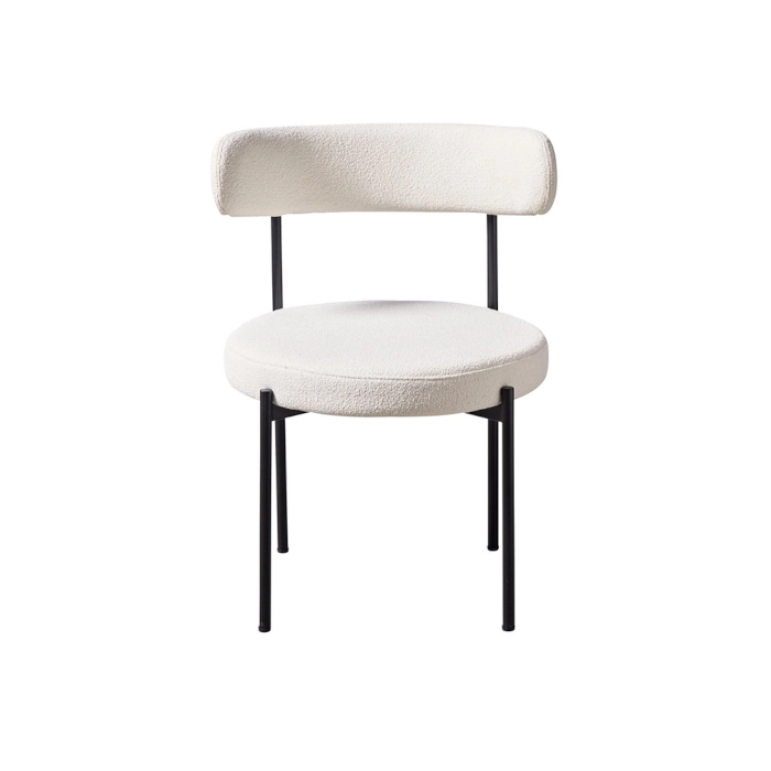 BLANC DINING CHAIR - BLACK FRAME - Image 2