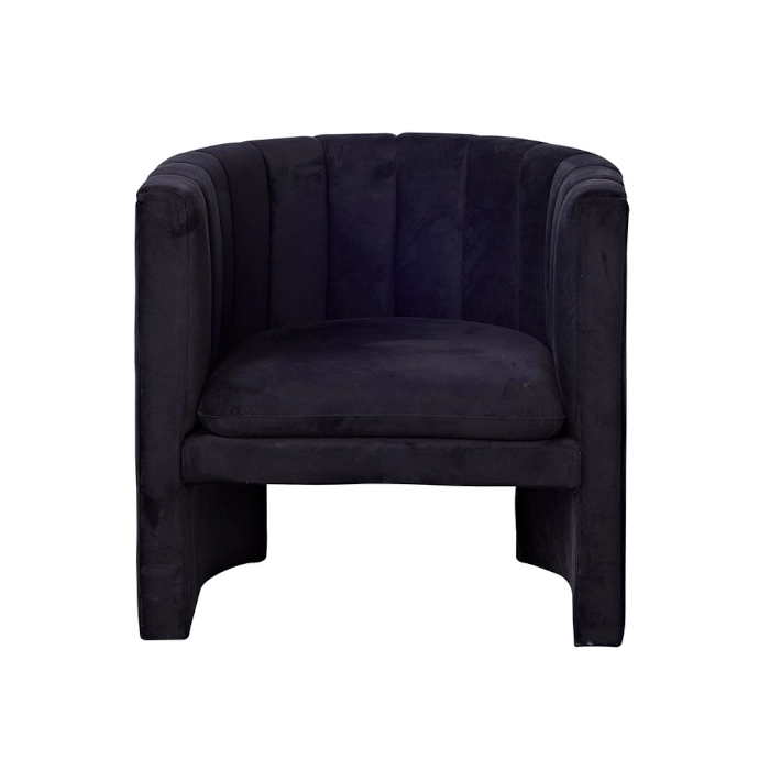COCOON LOUNGE BLOOM ARMCHAIR - BLACK - Image 2