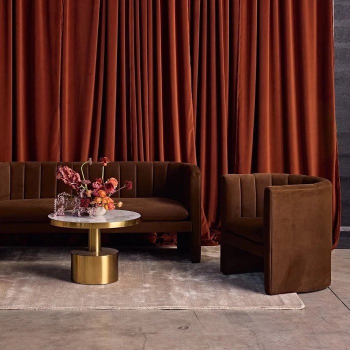 COCOON LOUNGE BLOOM ARMCHAIR - CHOCOLATE BROWN - Image 3