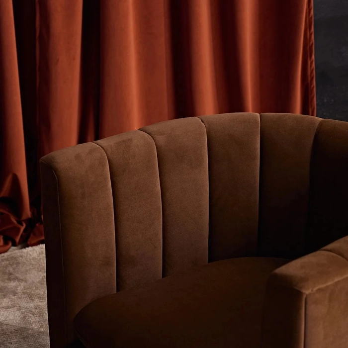 COCOON LOUNGE BLOOM ARMCHAIR - CHOCOLATE BROWN - Image 4