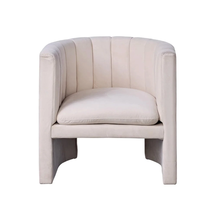 COCOON LOUNGE BLOOM ARMCHAIR - IVORY - Image 2