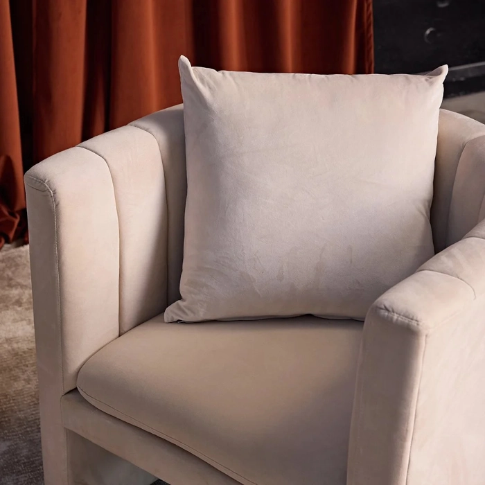 COCOON LOUNGE BLOOM ARMCHAIR - IVORY - Image 5