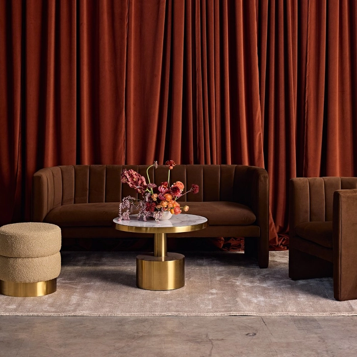 BLOOM SOFA - CHOCOLATE BROWN - Image 6