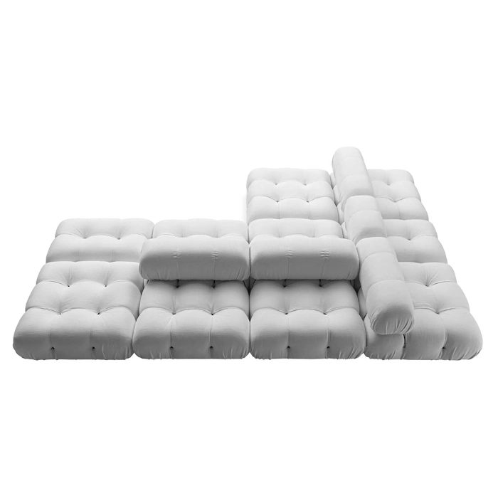 CLOUD SOFA LONG OTTOMAN - WHITE - Image 4