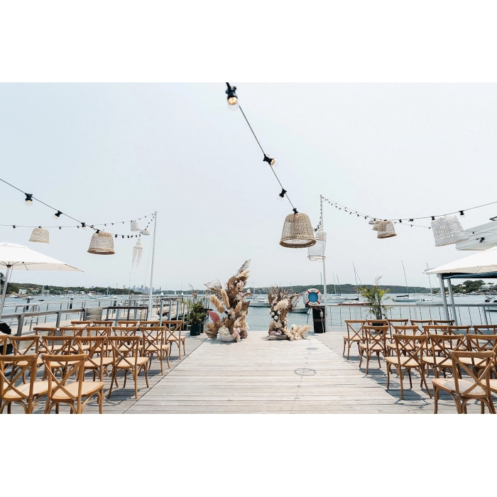 CROSSBACK DINING CHAIR - OAK - Image 13