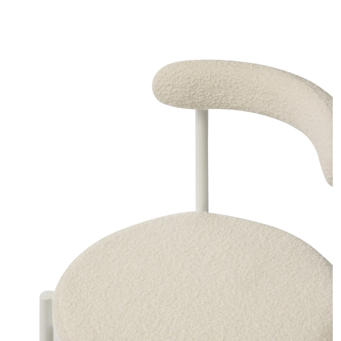 FELIX DINING CHAIR - WHITE - Image 6