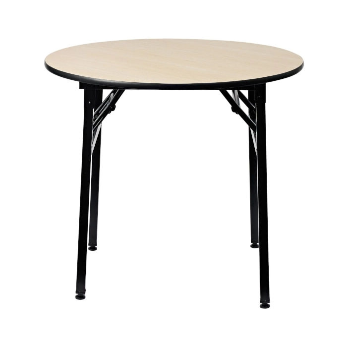 FLAT FOLD TABLE 90CM - ROUND - Image 2