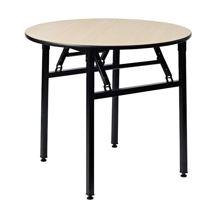 FLAT FOLD TABLE 90CM - ROUND - Image 3