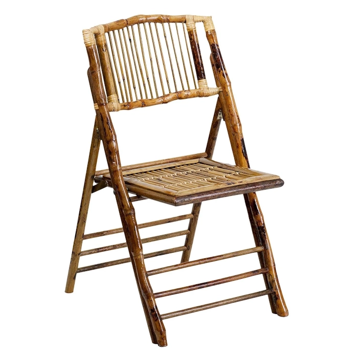 TIMELESS FORM FOLDING BAMBOO CHAIR - NATURAL