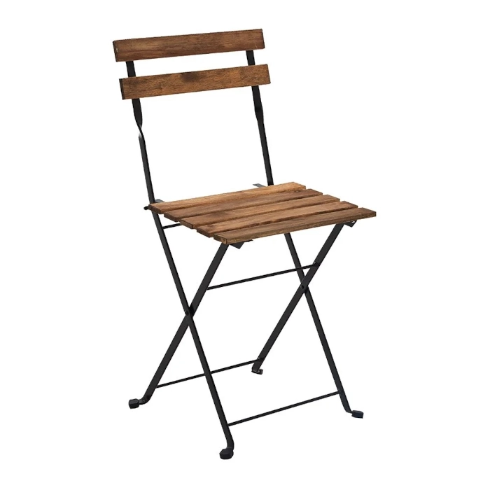 FRENCH GARDEN CHAIR - BROWN