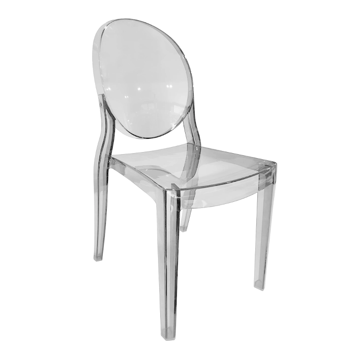 GHOST SERENITY CHAIR - CLEAR