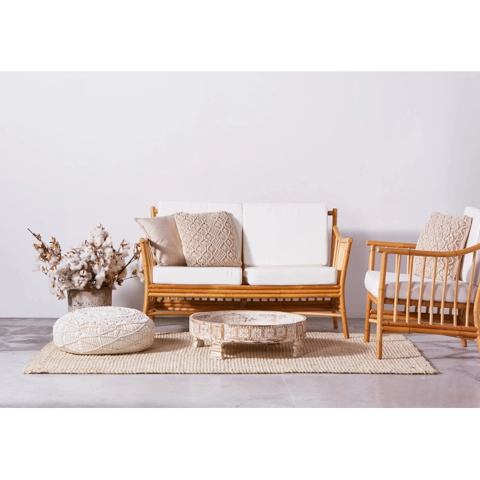 FORMA HAMPTONS BAMBOO ARMCHAIR - BROWN - Image 5