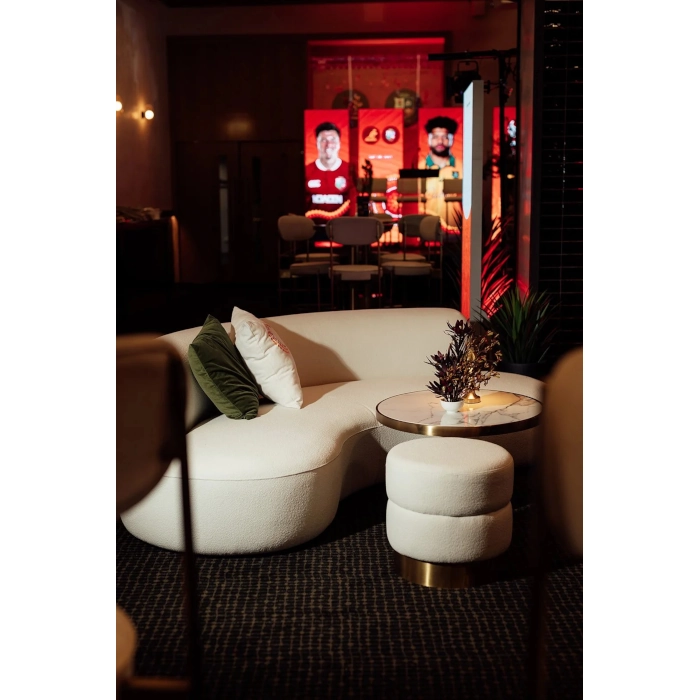 HOLLYWOOD BRASS BOUCLE - WHITE - Image 11