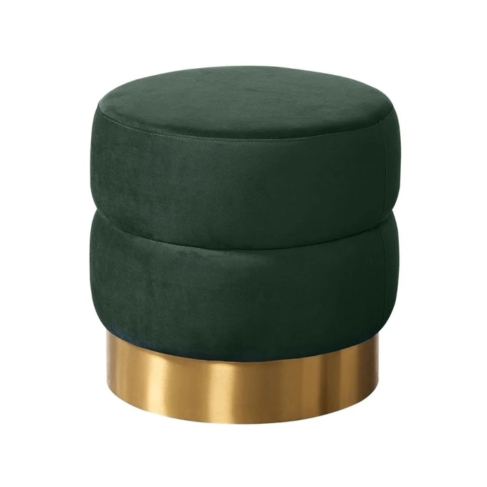 HOLLYWOOD BRASS VELVET - GREEN