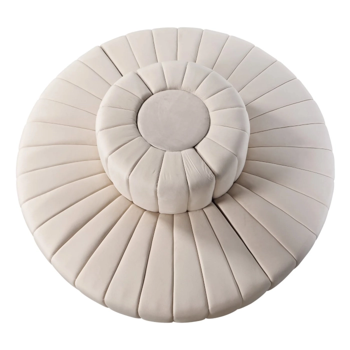 HOLLYWOOD MODULAR OTTOMAN - WHITE - Image 3