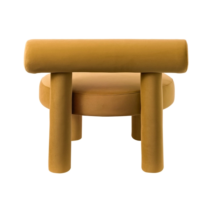 CIRCA LOUNGE JACQUES ARMCHAIR - MUSTARD VELVET - Image 8