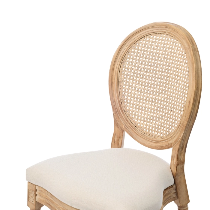 FLEUR DE CANE DINING CHAIR - BROWN - Image 6