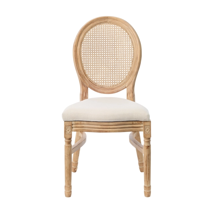 FLEUR DE CANE DINING CHAIR - BROWN - Image 2