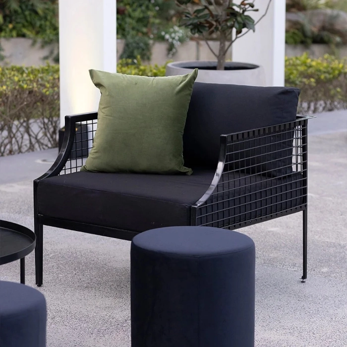 FORMA MESH ARMCHAIR - BLACKBLACK - Image 2