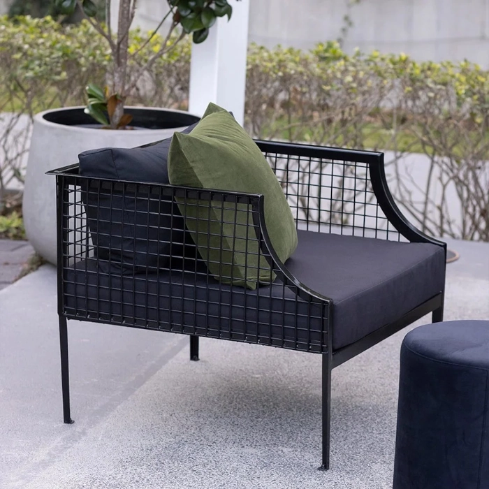 FORMA MESH ARMCHAIR - BLACKBLACK - Image 3