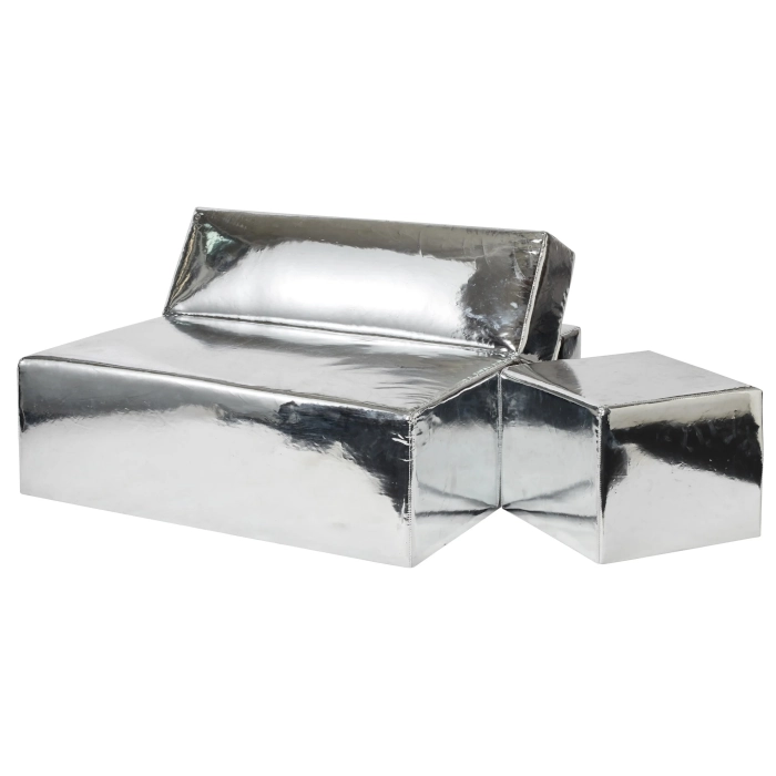 MIRROR SOFA - SILVER - Image 4