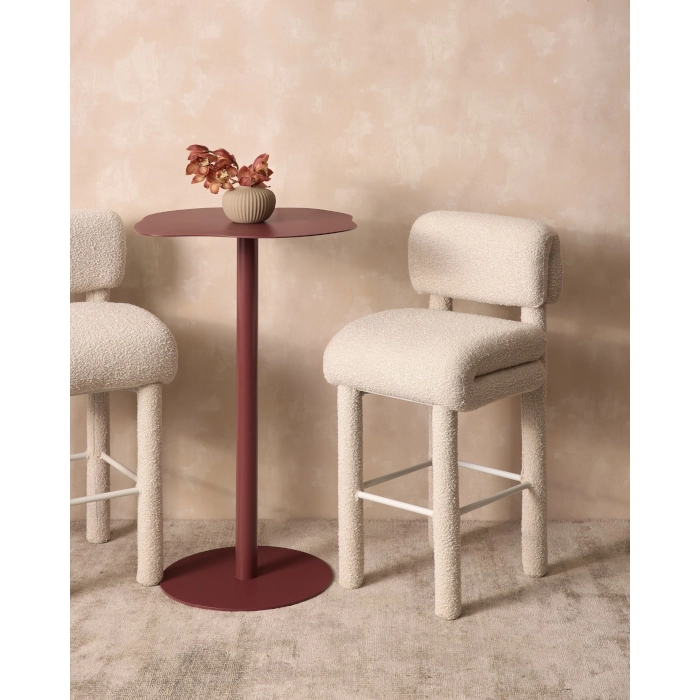 ORGANIC BAR TABLE - MERLOT - Image 4