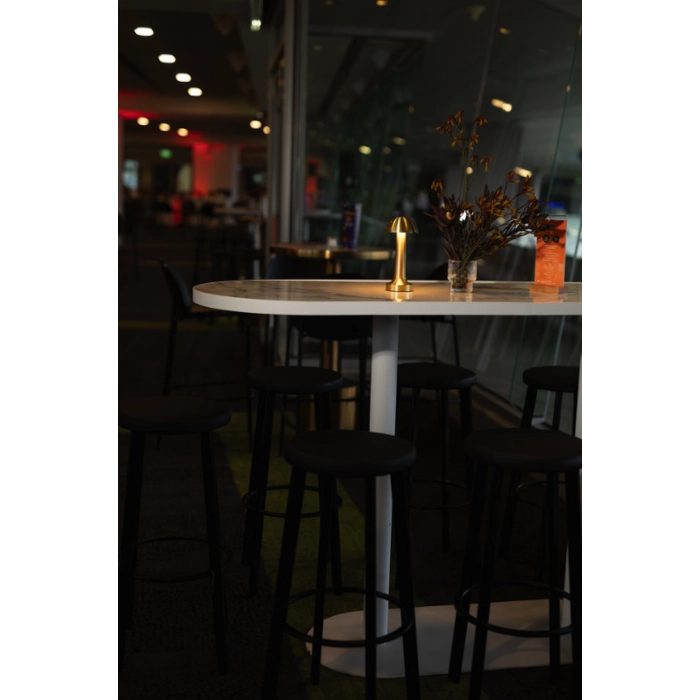 OVAL TAPAS TABLE - WHITE - Image 8