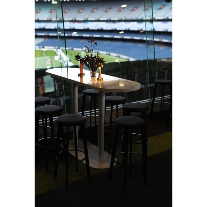 OVAL TAPAS TABLE - WHITE - Image 10