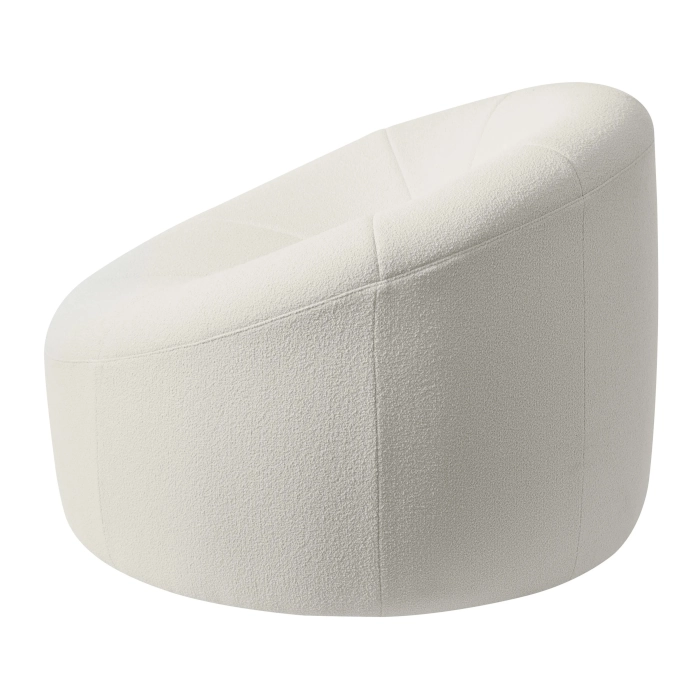 COCOON LOUNGE PUMPKIN ARMCHAIR - WHITE - Image 3