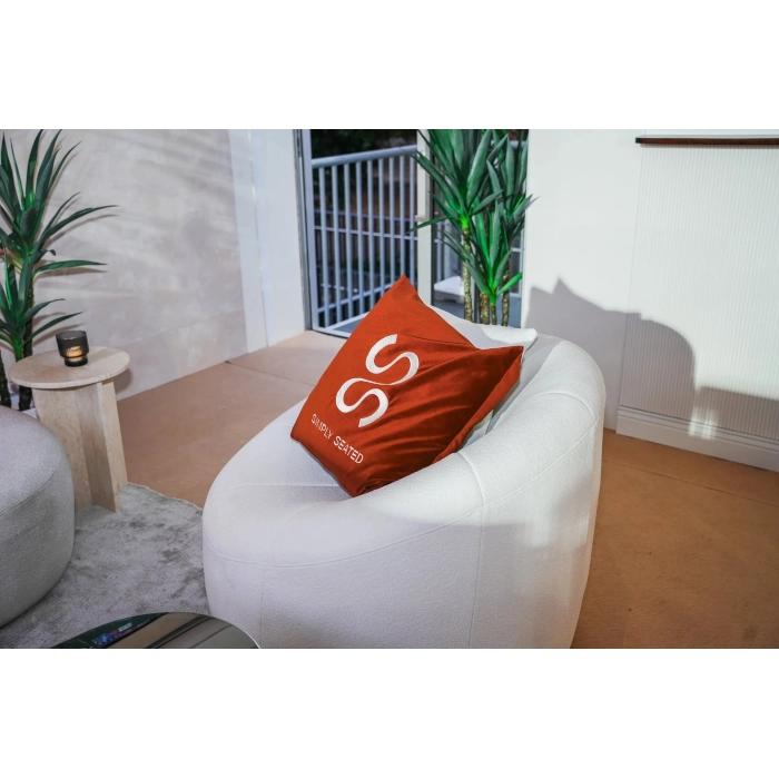 COCOON LOUNGE PUMPKIN ARMCHAIR - WHITE - Image 7