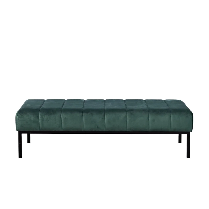 SOHO BENCH OTTOMAN - EMERALD