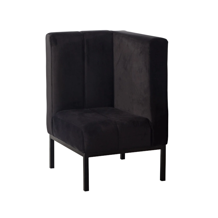 SOHO MODULAR SOFA (RIGHT CORNER) - BLACK